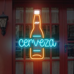 Imagem de Neón Botella de Cerveza