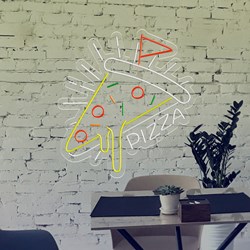 Mostrar detalles de Neón Pizza Chorreante Imagen de Neón Pizza Chorreante