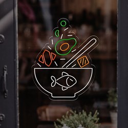 Mostrar detalles de Neón Poke Bowl Imagen de Neón Poke Bowl
