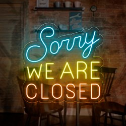 Imagen de Neón Sorry We Are Closed