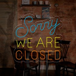 Imagen de Neón Sorry We Are Closed