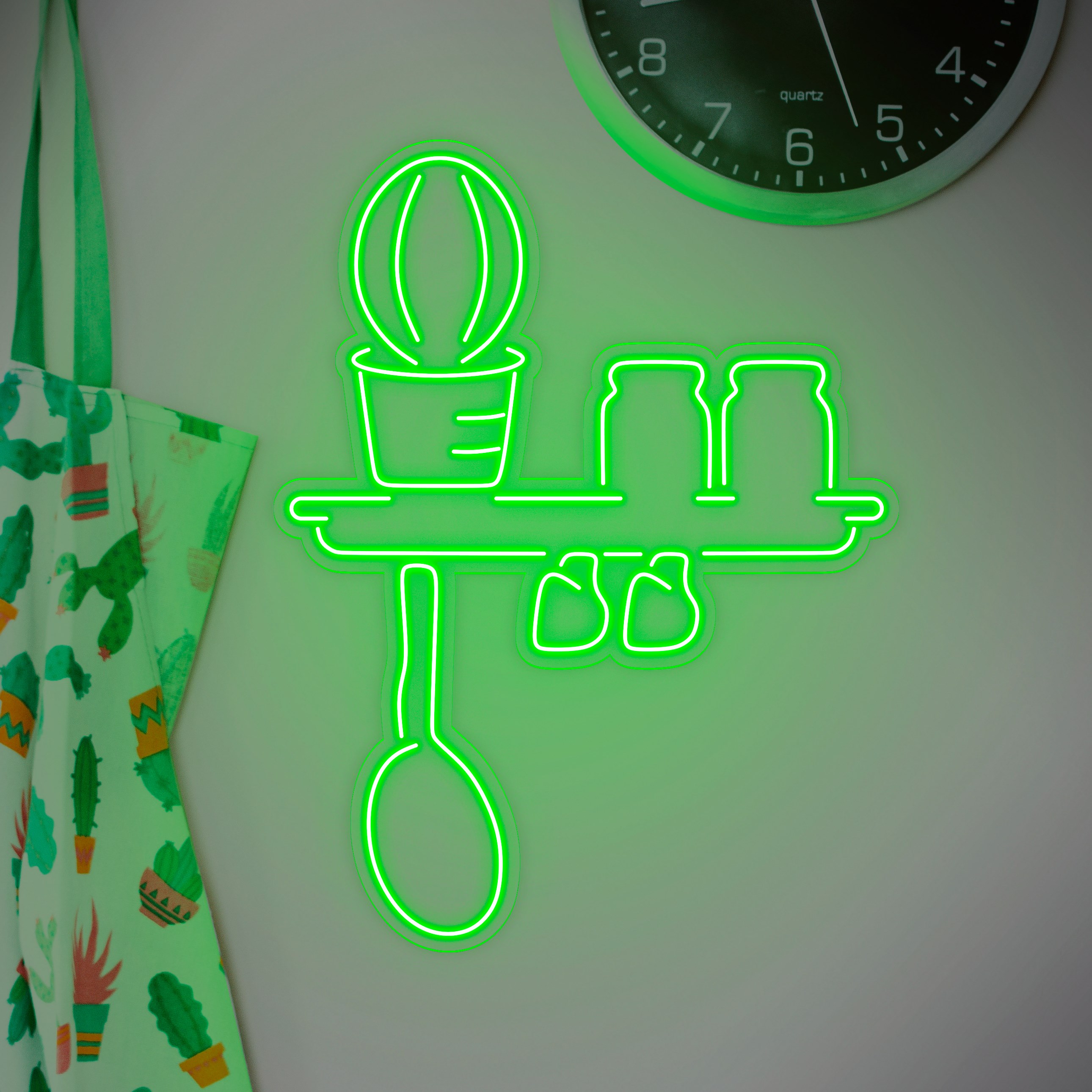 Picture of Cactus Shelf Neon Sign