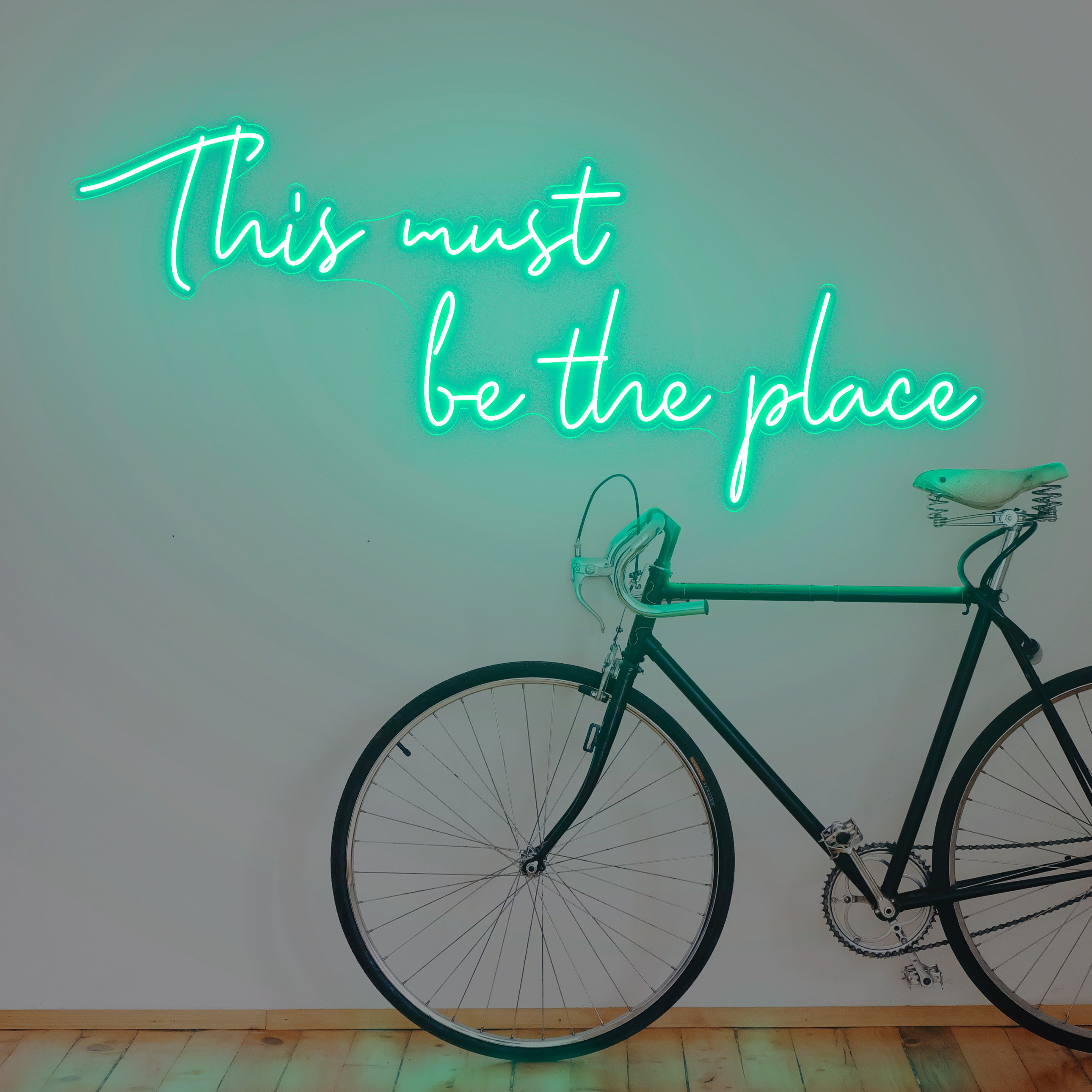 Imagen de Neón "This Must Be The Place"