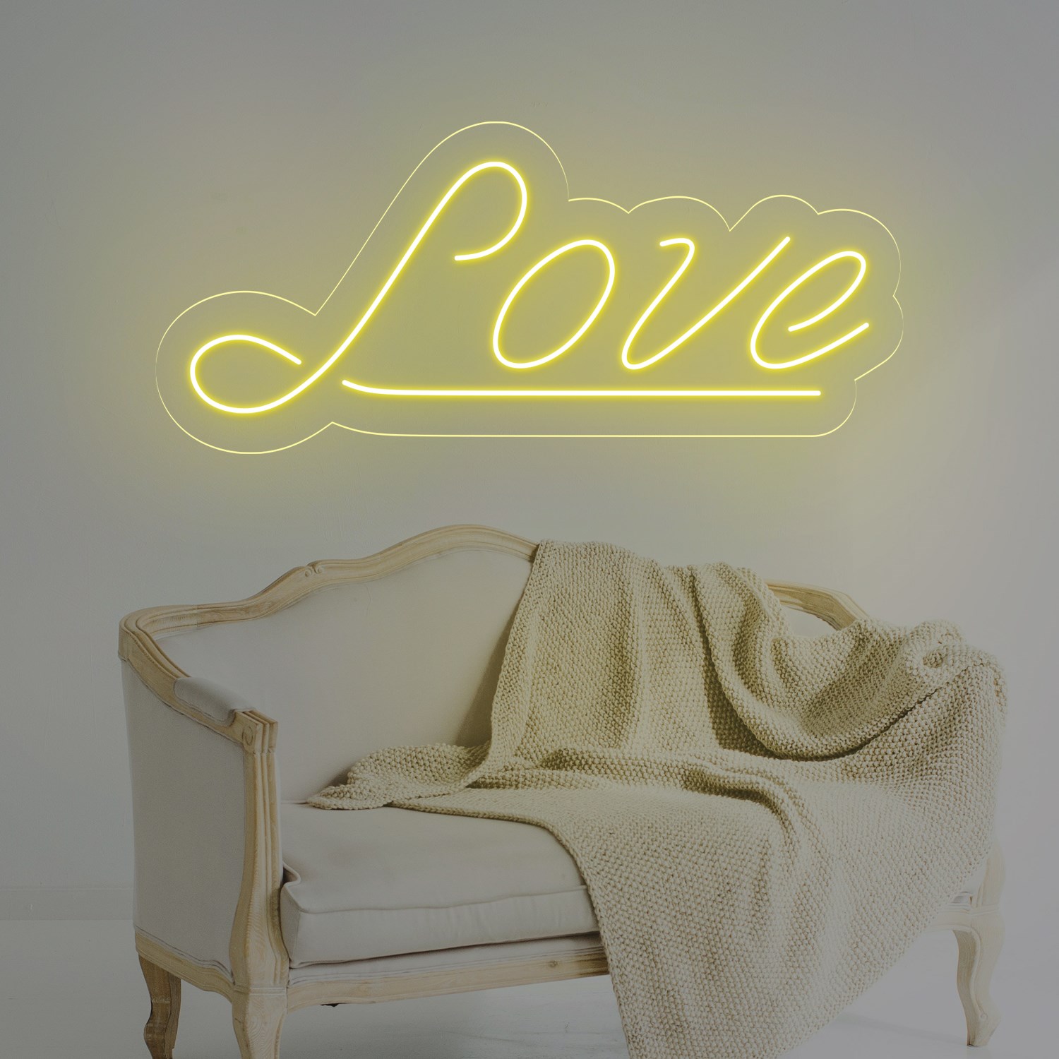 Bild von Günstige Neon "Love"