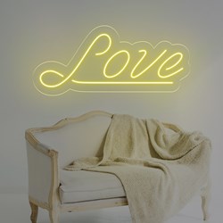 Zeige Details für Günstige Neon "Love" Bild von Günstige Neon "Love"