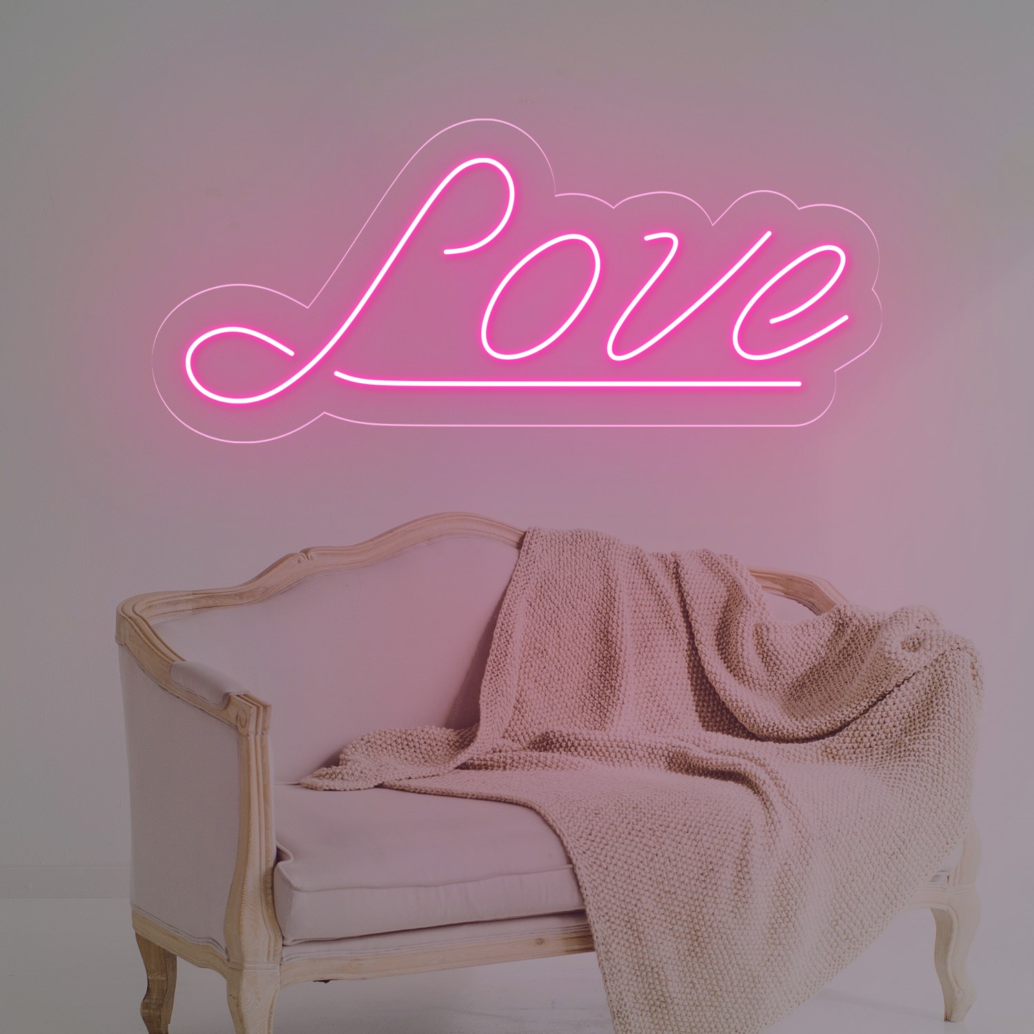 Bild von Günstige Neon "Love"