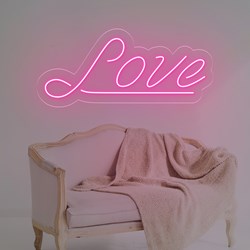Zeige Details für Günstige Neon "Love" Bild von Günstige Neon "Love"