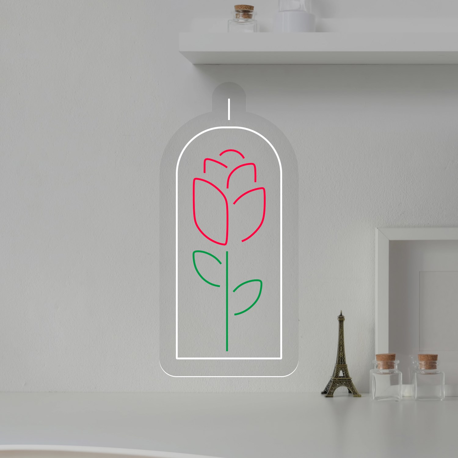 Picture of Rose Neon Sign