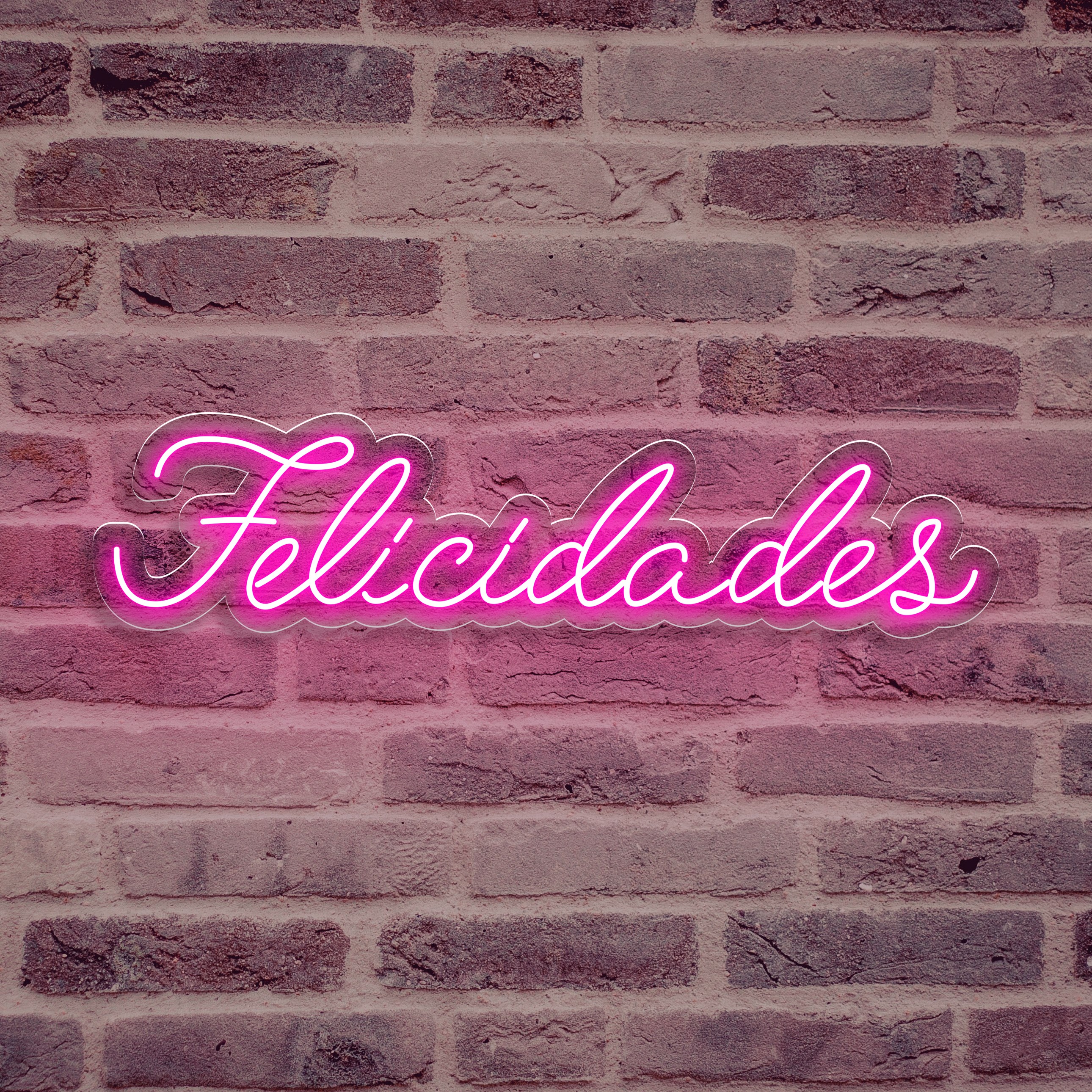 Imagen de Neón para fiesta "Felicidades"