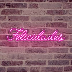 Mostrar detalles de Neón para fiesta "Felicidades" Imagen de Neón para fiesta "Felicidades"