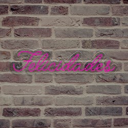 Mostrar detalles de Neón para fiesta "Felicidades" Imagen de Neón para fiesta "Felicidades"