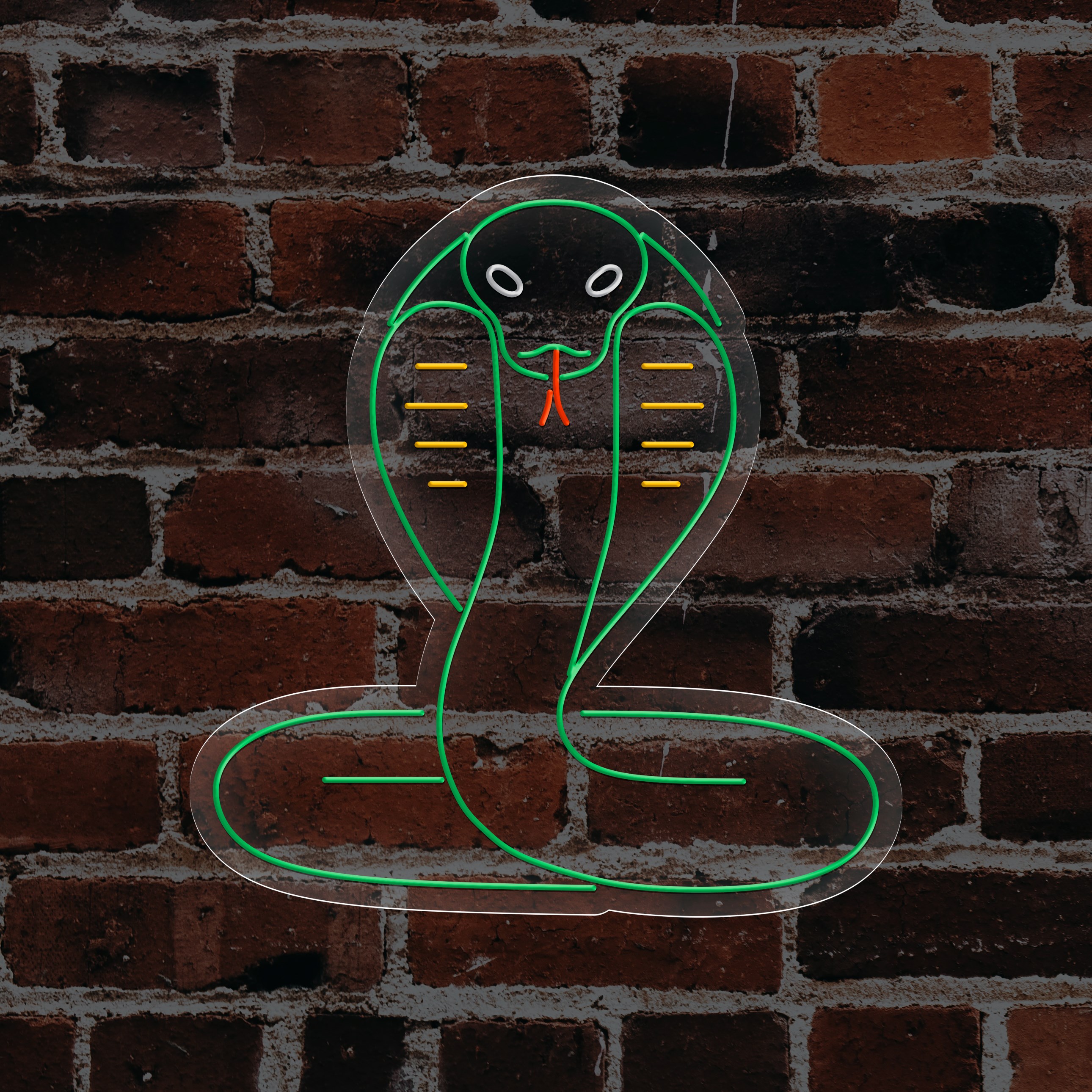 Image de Neon "Serpent cobra"