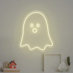 Show details for Low-Cost Ghost Neon Sign Picture of Low-Cost Ghost Neon Sign