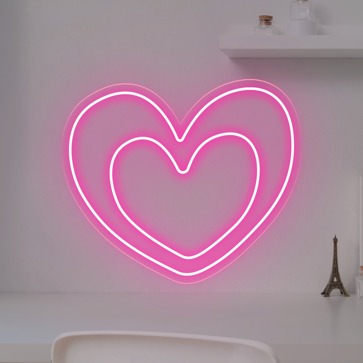 Picture of Heart Shape Neon Sign #2
