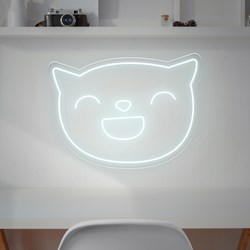 Show details for Cute Cat Neon Sign Picture of Cute Cat Neon Sign
