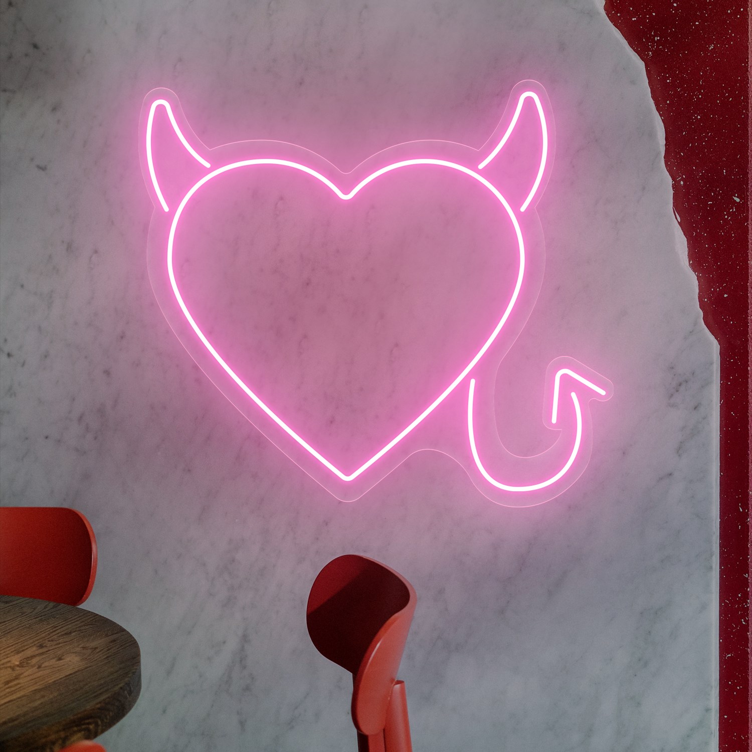 Picture of Low-Cost Heart Neon Sign