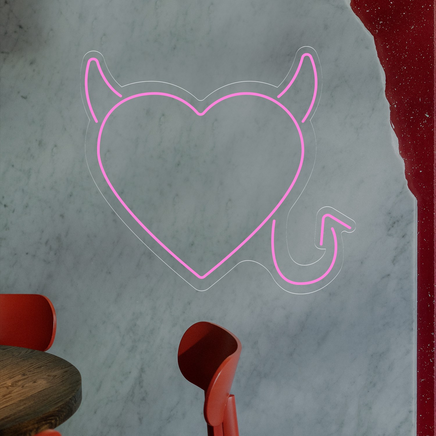 Picture of Low-Cost Heart Neon Sign