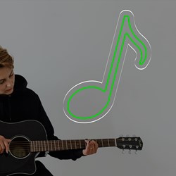 Mostrar detalles de Neón Barato Nota Musical #2 Imagen de Neón Barato Nota Musical #2