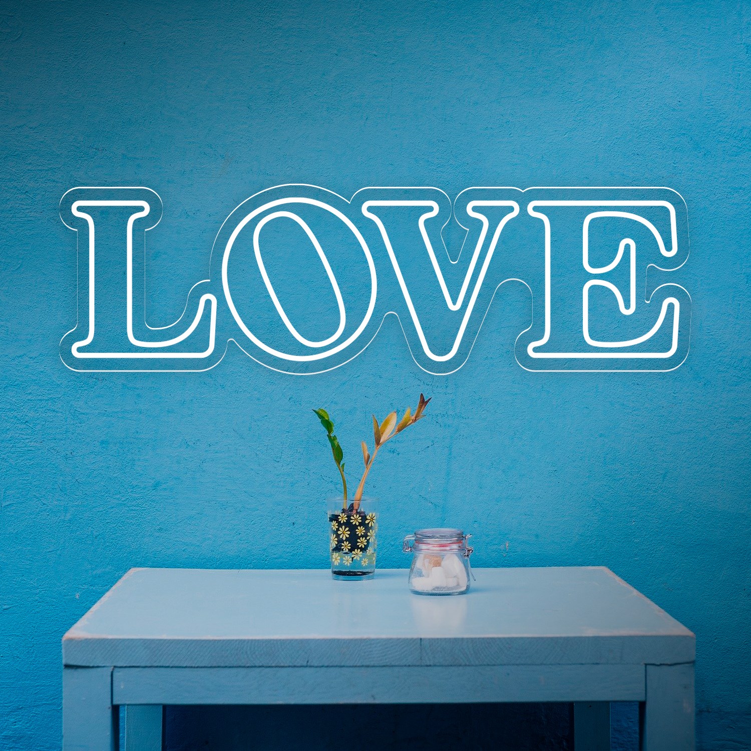 Immagine di Neon economico LOVE Vintage