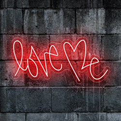 Zeige Details für Günstige Neon Love Me Bild von Günstige Neon Love Me