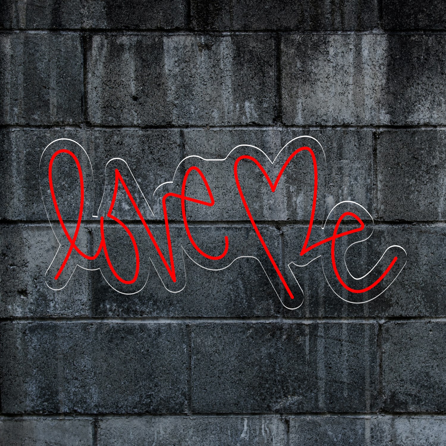 Immagine di Neon economico "Love Me"