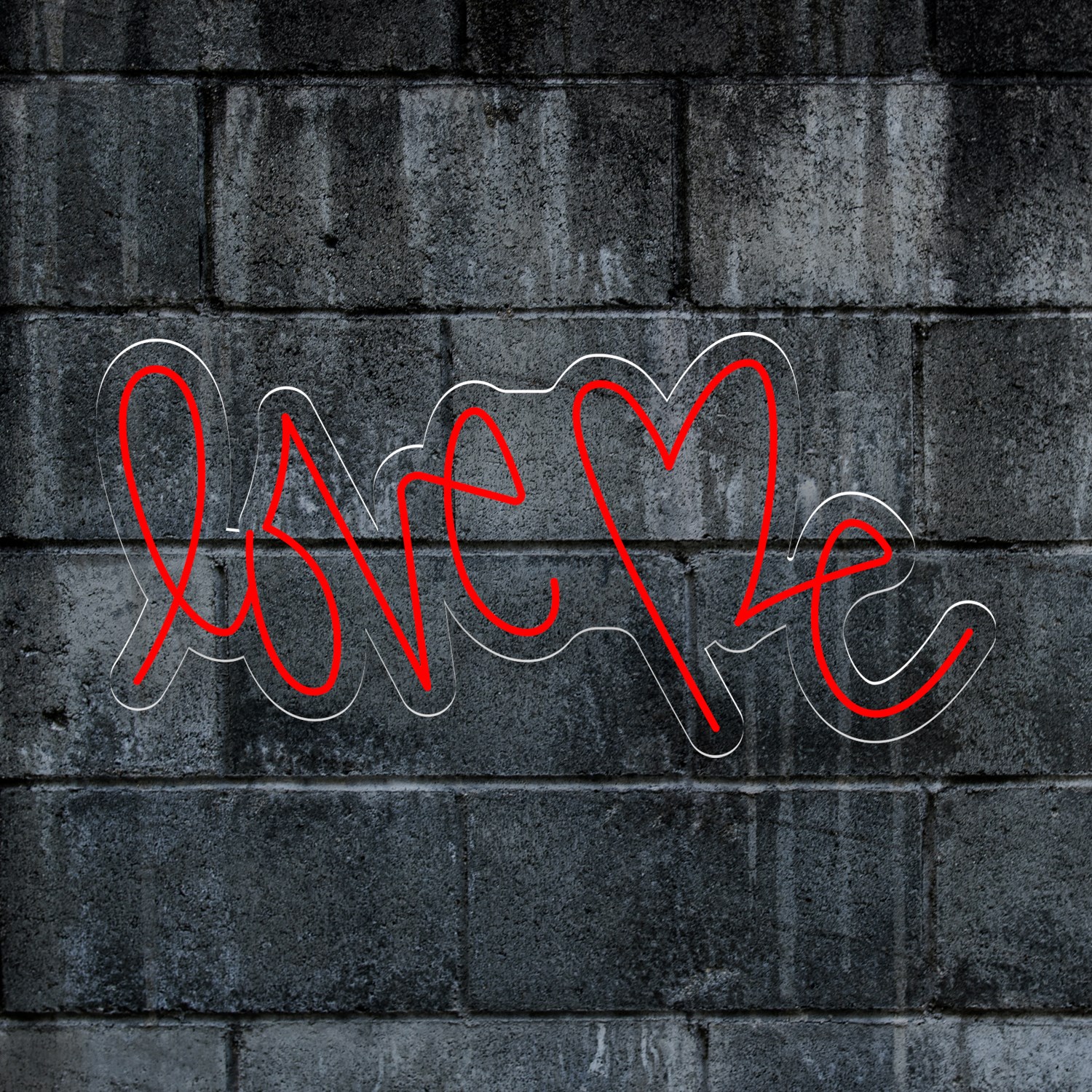 Bild von Günstige Neon Love Me