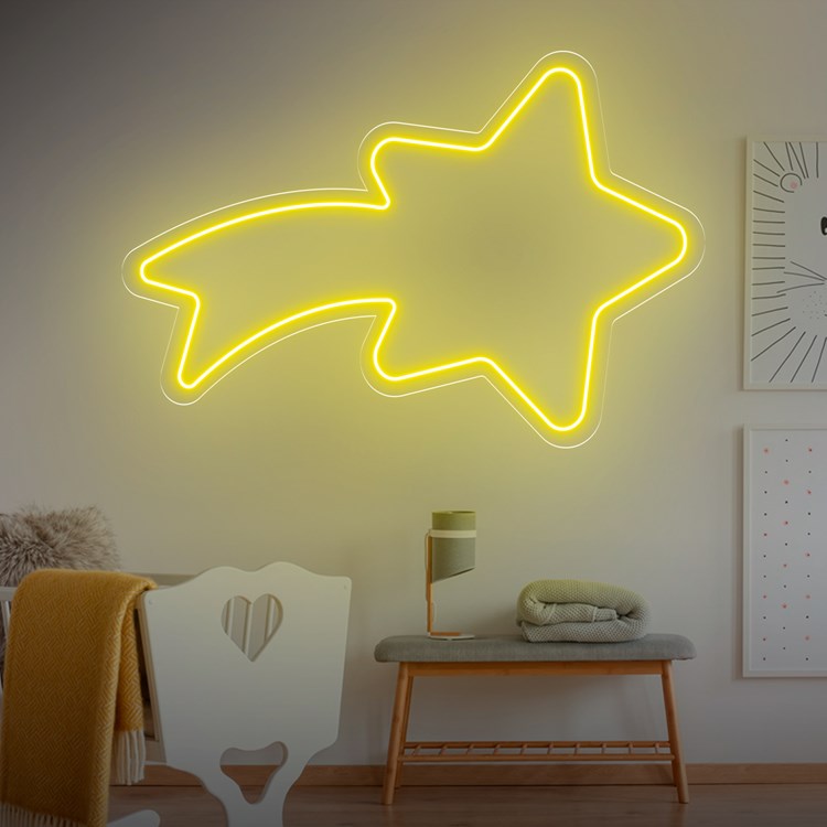 Picture of Shooting Star Neon Sign