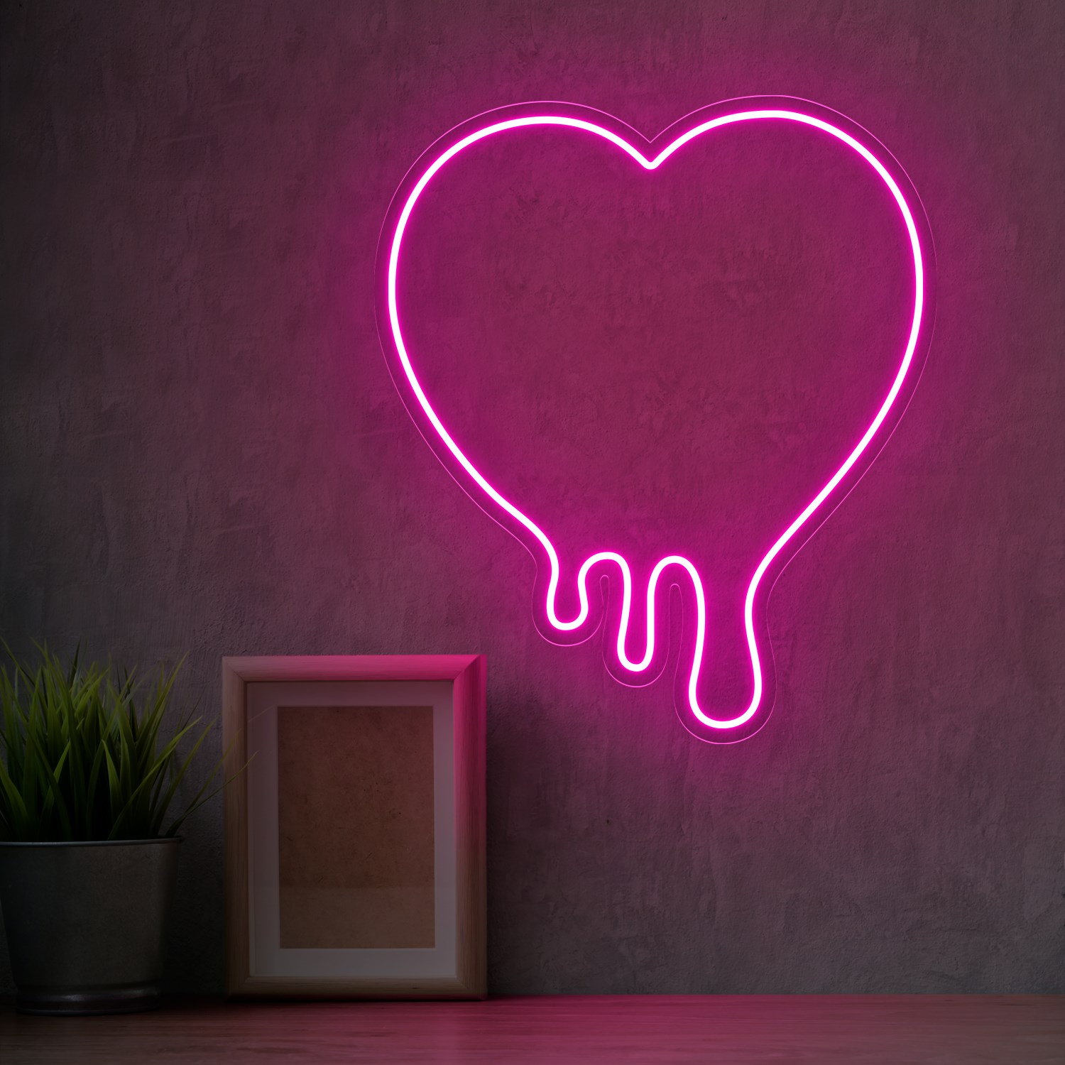 Immagine di Neon economico Cuore Sciolto