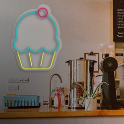 Show details for Cupcake Neon Sign Picture of Cupcake Neon Sign