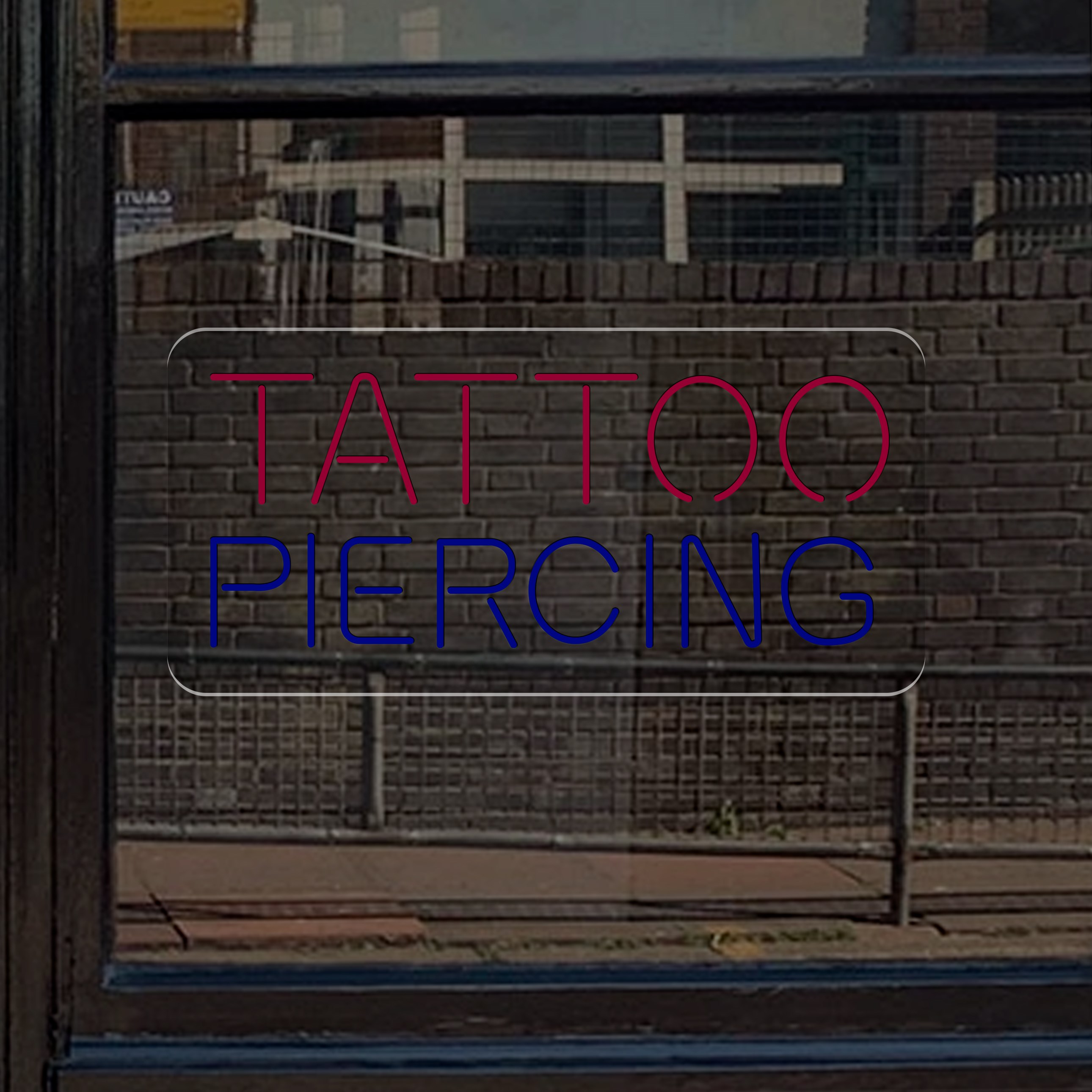 Picture of "Tattoo Piercing" Neon Sign