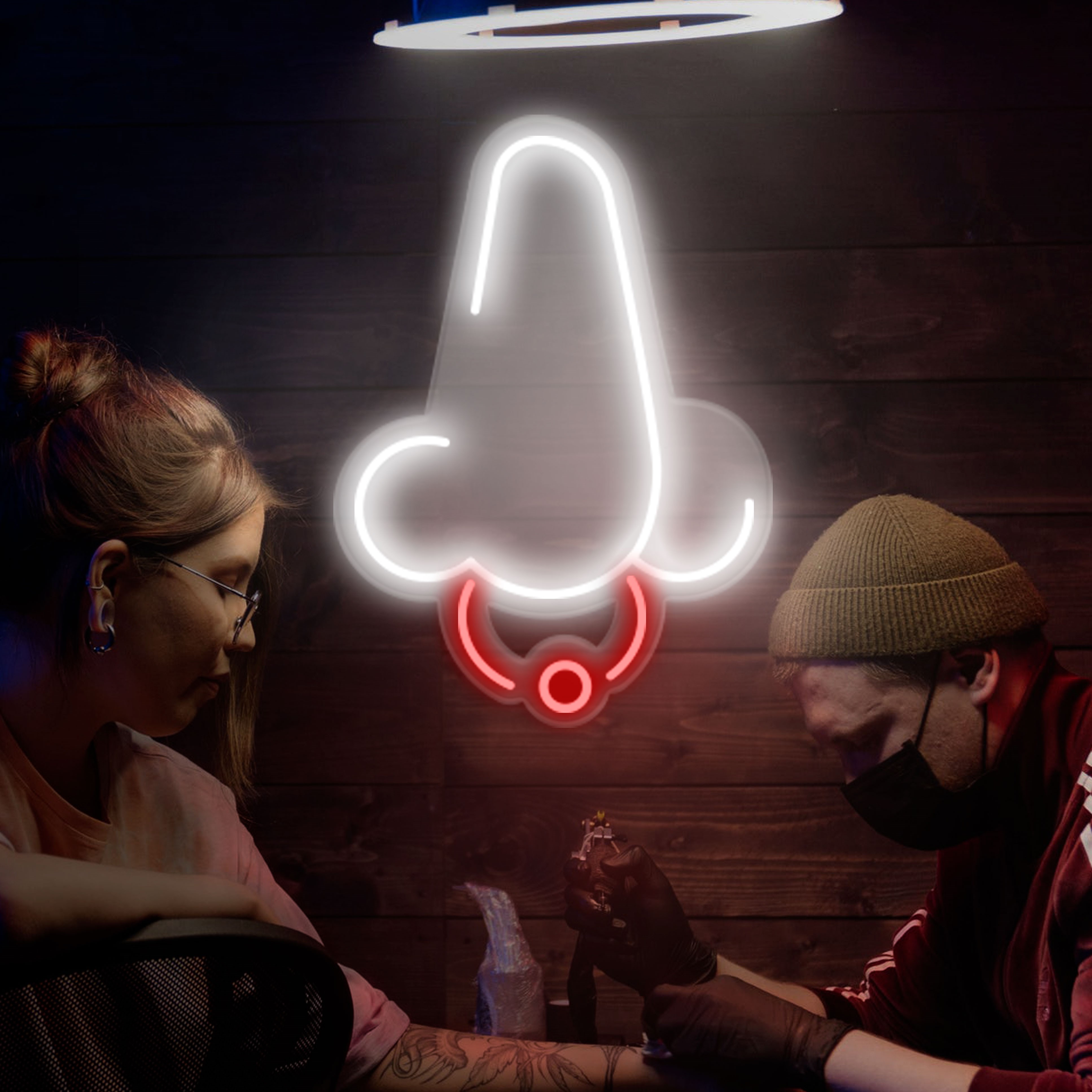 Picture of "Piercing" Neon Sign