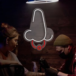 Show details for "Piercing" Neon Sign Picture of "Piercing" Neon Sign