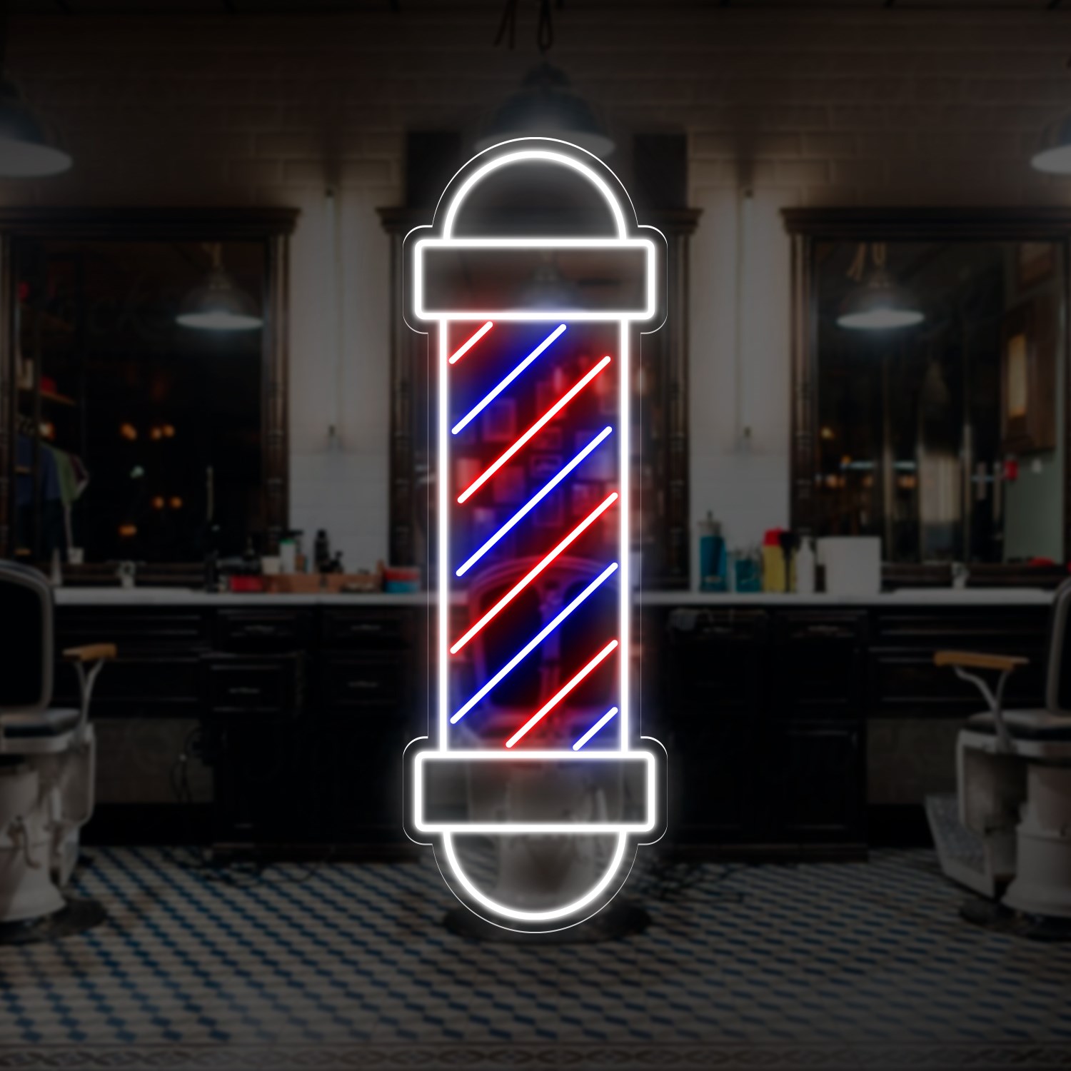 Picture of Barber Bar Neon Sign