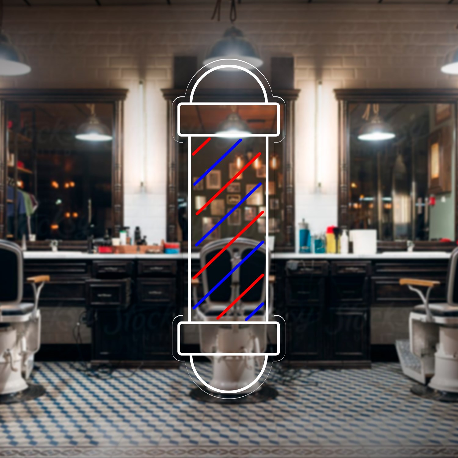 Picture of Barber Bar Neon Sign