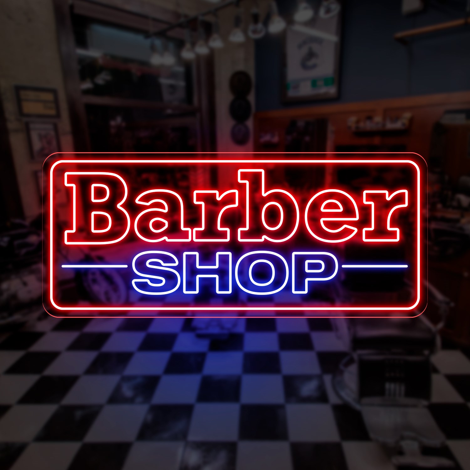 Imagen de Neón para Barbería #2