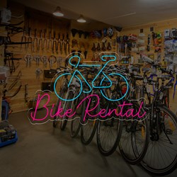 Show details for Bike Rental Neon Sign Picture of Bike Rental Neon Sign