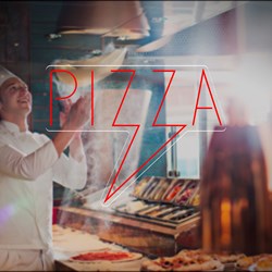 Mostrar detalles de Neón "Pizza Rayo" Imagen de Neón "Pizza Rayo"