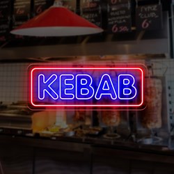Show details for "Kebab" Neon Sign Picture of "Kebab" Neon Sign