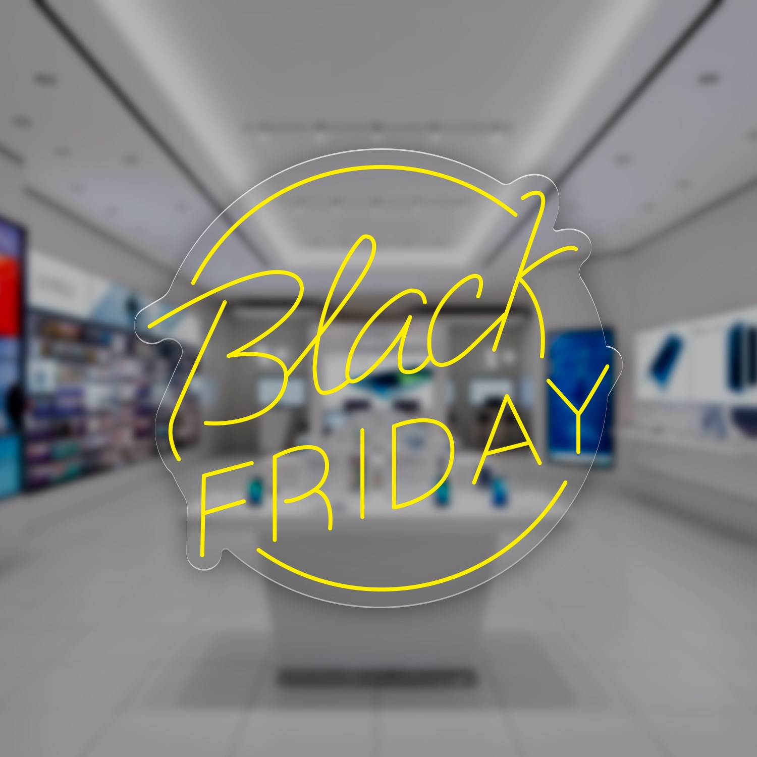 Immagine di Neon per nogozi "Black Friday"