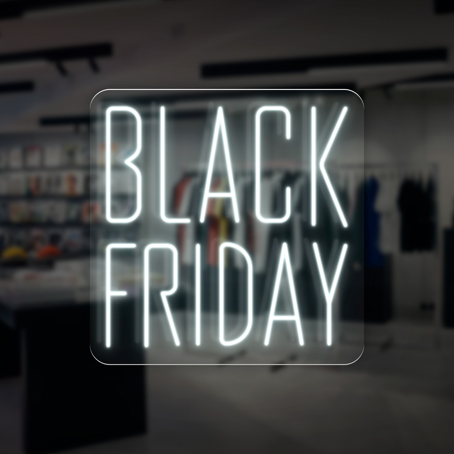 Immagine di Neon per nogozi "Black Friday" 2