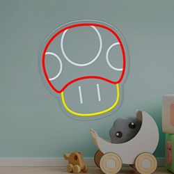 Afficher les détails pour Néon économique "Champignon" Image de Néon économique "Champignon"