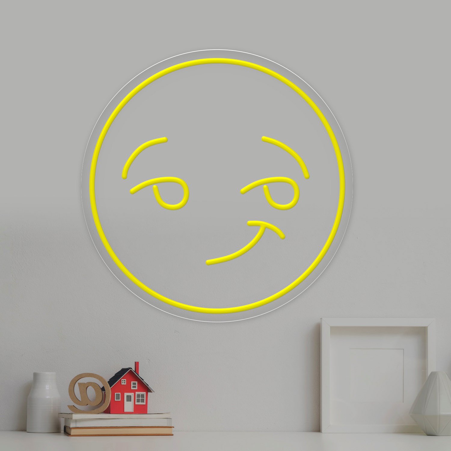 Immagine di Neon economico Occhiolino Emoji