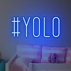 Bild von Günstige Neon #Yolo