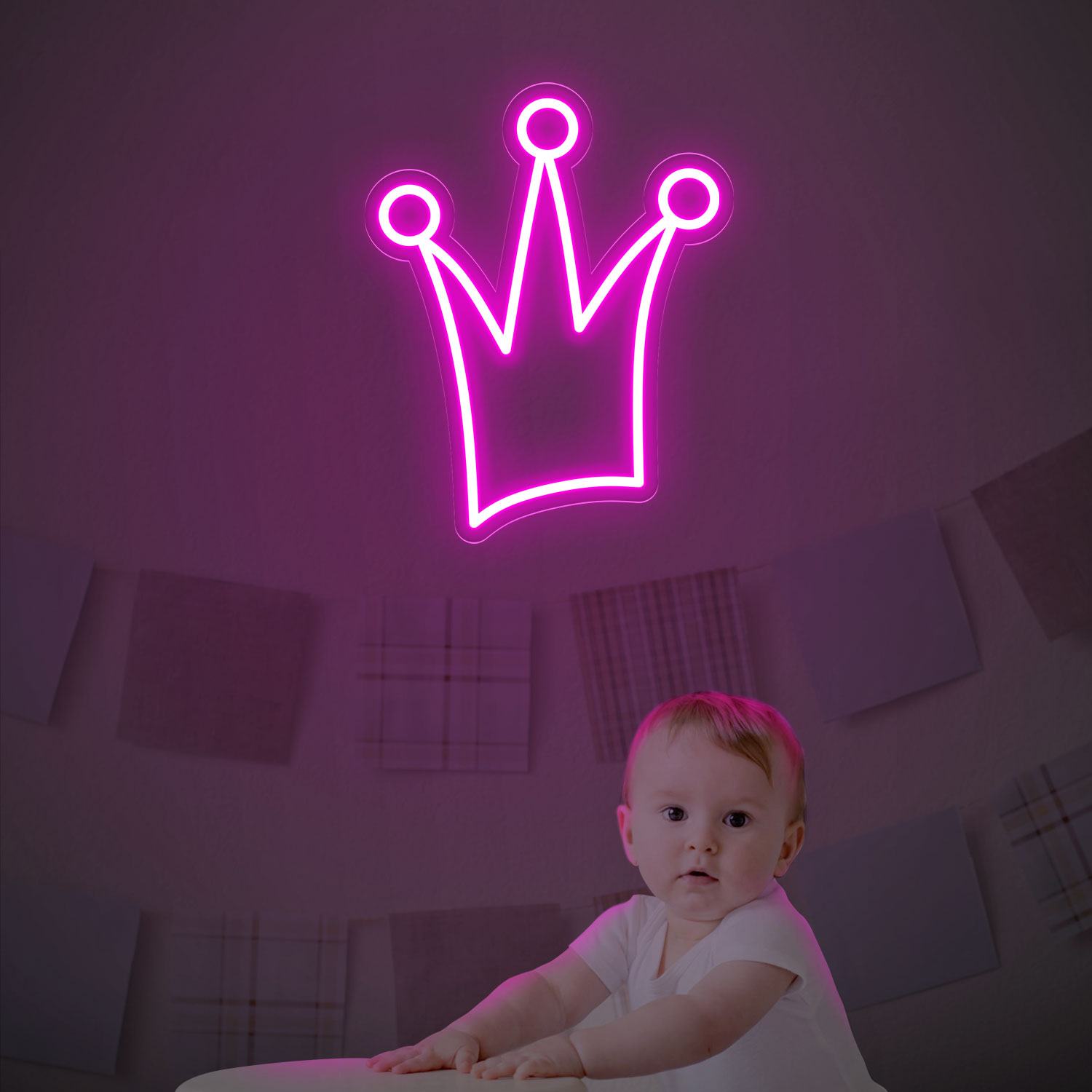 Picture of Princess Crown Neon Sign