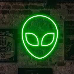 Bild von Günstige Neon "Alien"