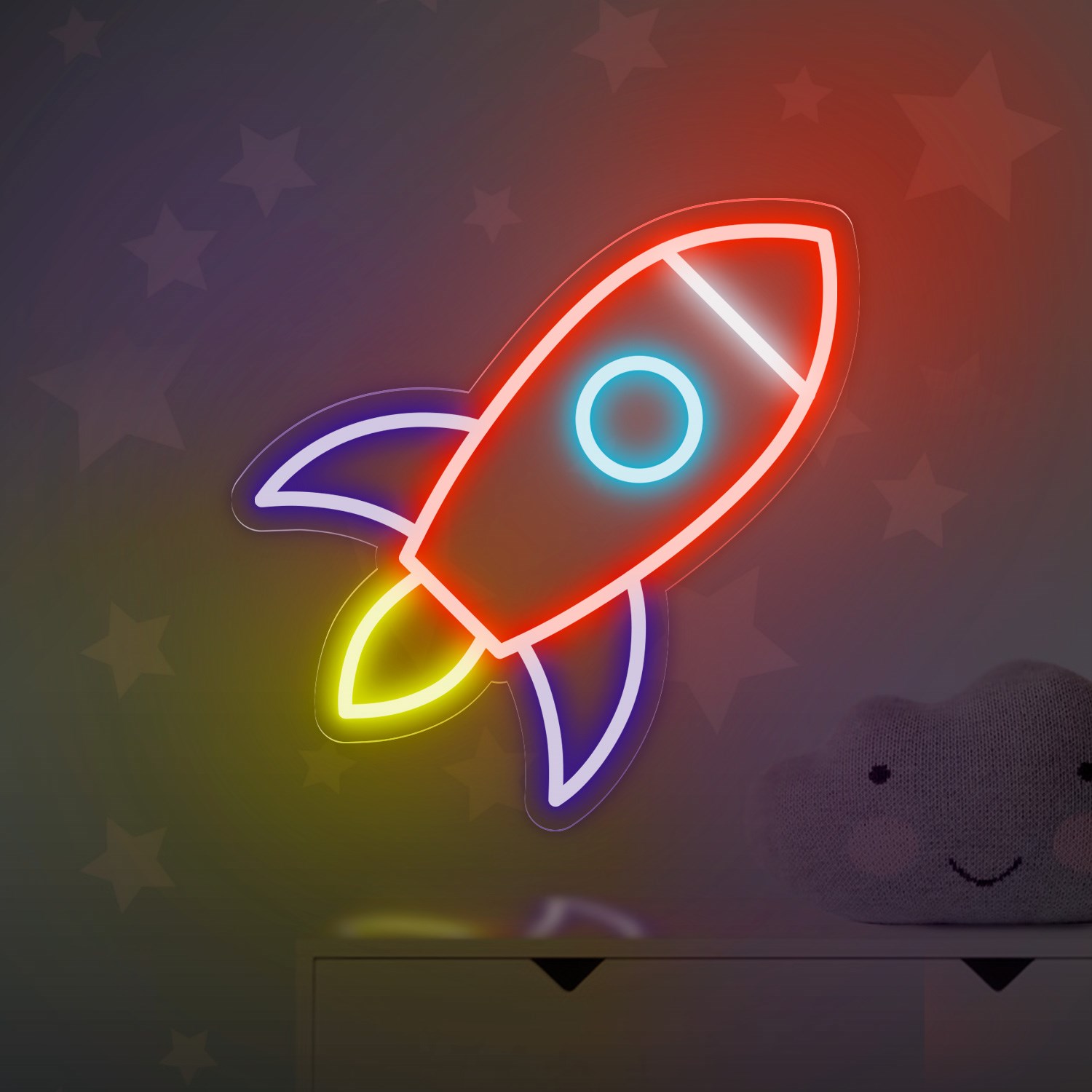 Picture of Rocket Neon Sign