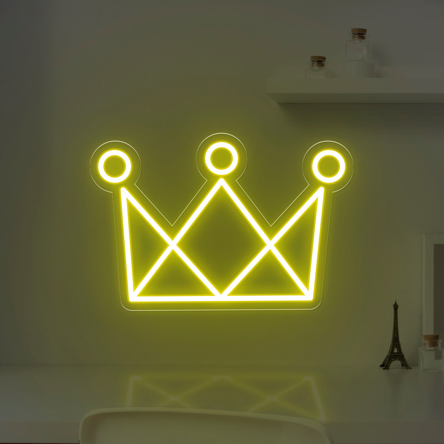 Picture of Simple Crown Neon Sign