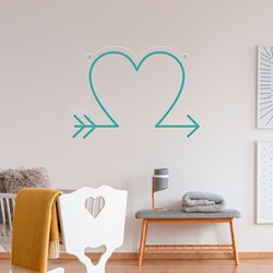 Picture of Arrow Heart Neon Sign