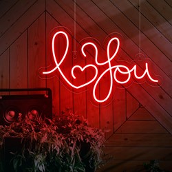 Mostrar detalles de Neón para San Valentín "I Love You" #2 Imagen de Neón para San Valentín "I Love You" #2