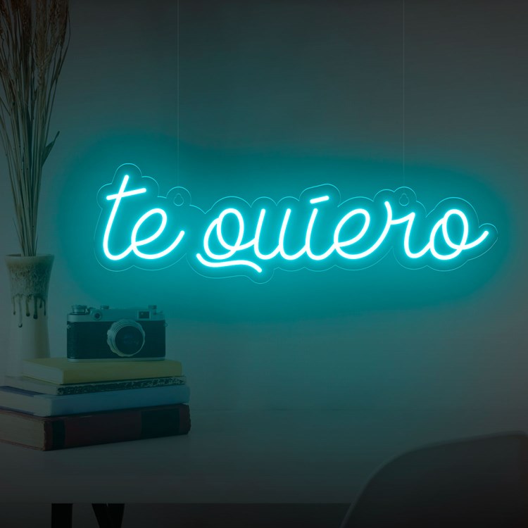 Bild von Neon für den Valentinstag "Te Quiero" #2